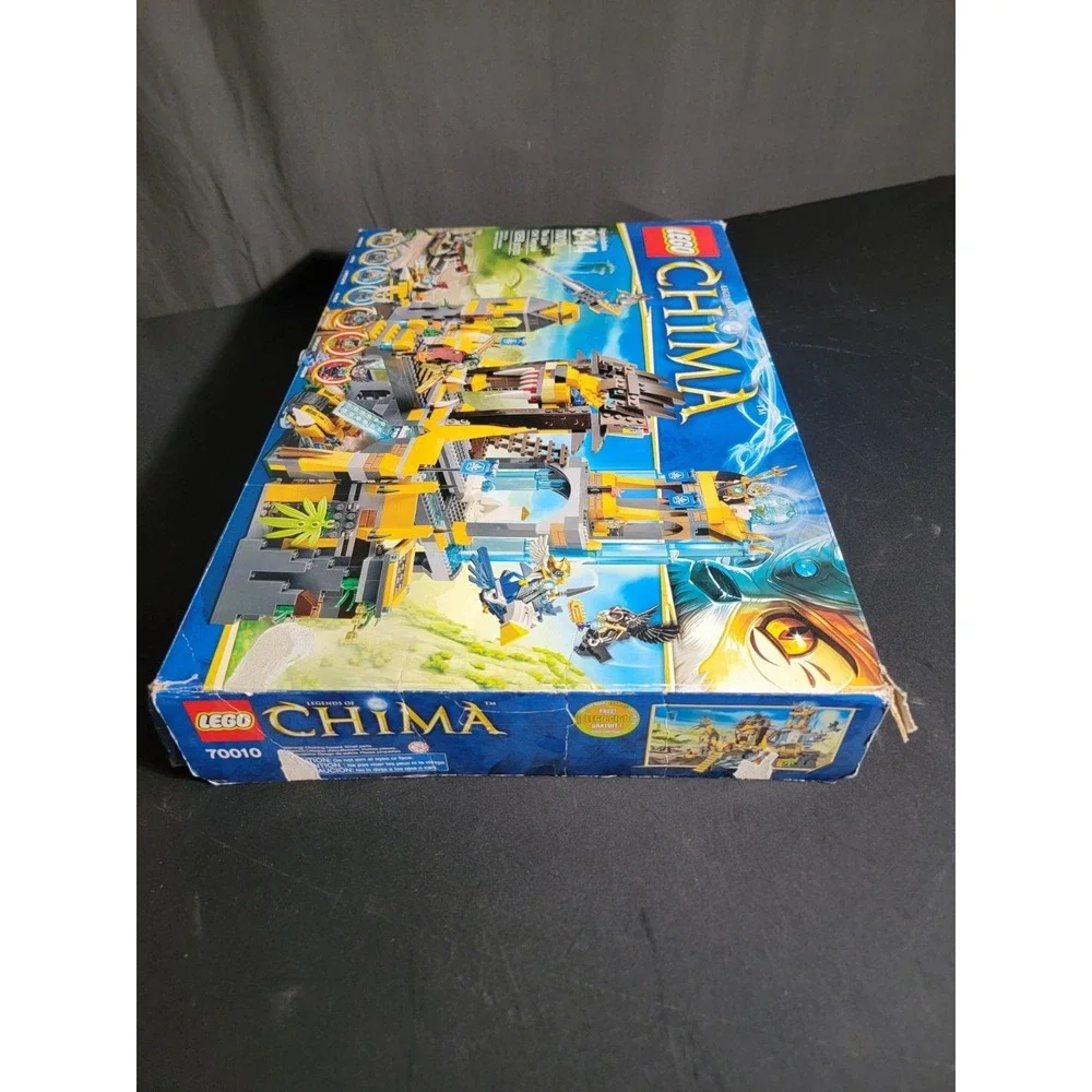 LEGO: Legends of Chima The Lion CHI Temple 70010 Empty Box And Manuals Only